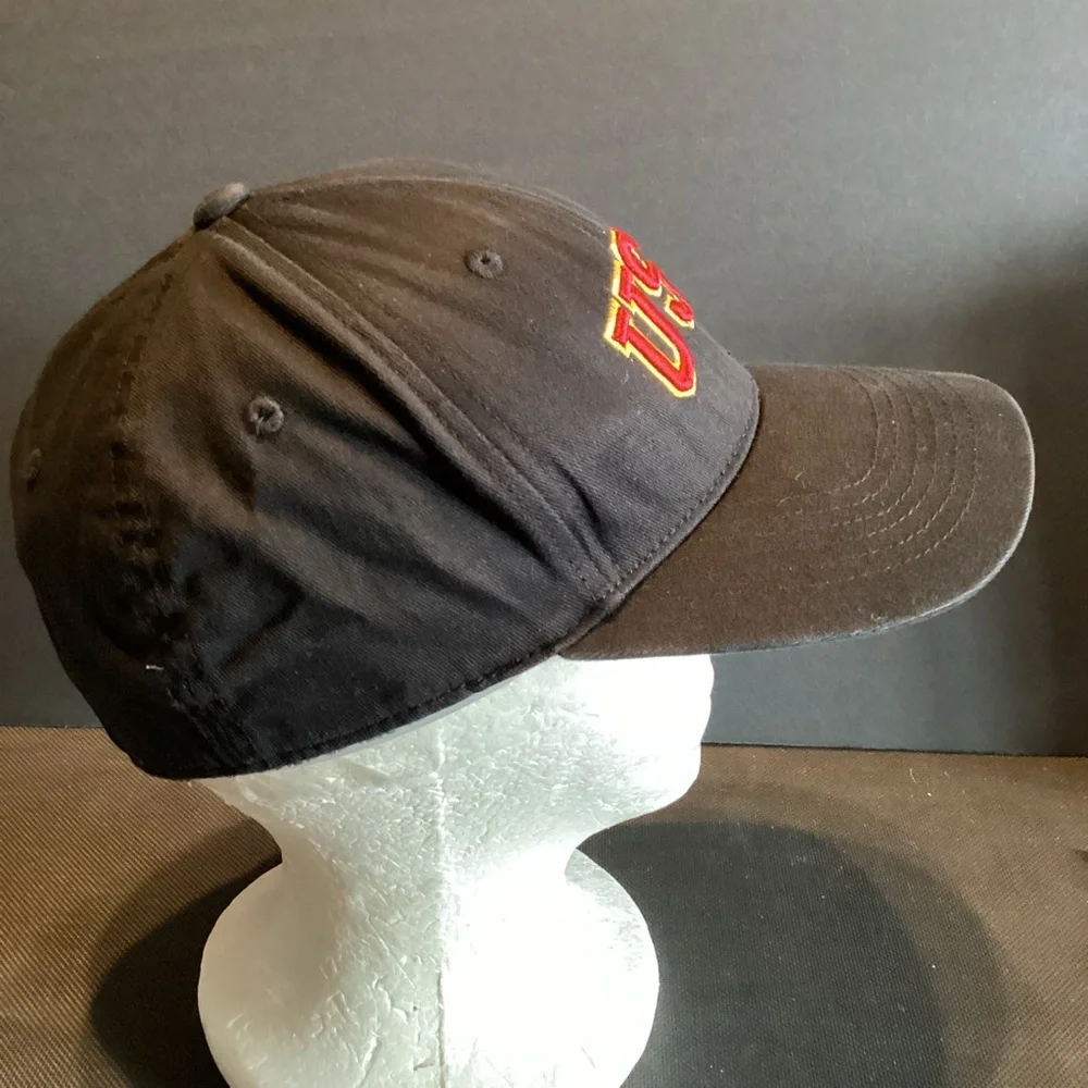 USC Trojans script spellout heavy embroidery one fit hat by Top of the World - Picture 13 of 13